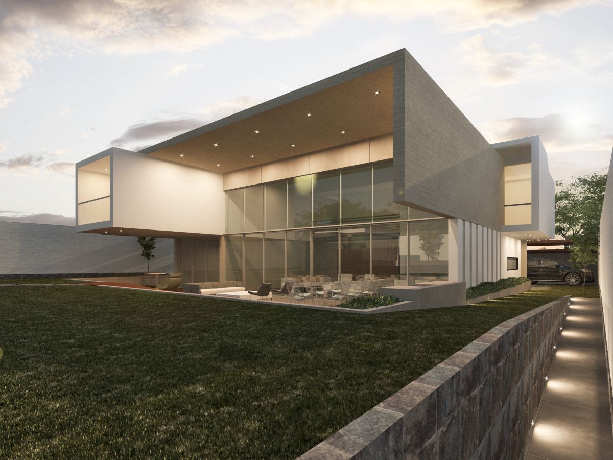 Proyecto Arquitectura Casa REV en La Molina. Lima, Perú