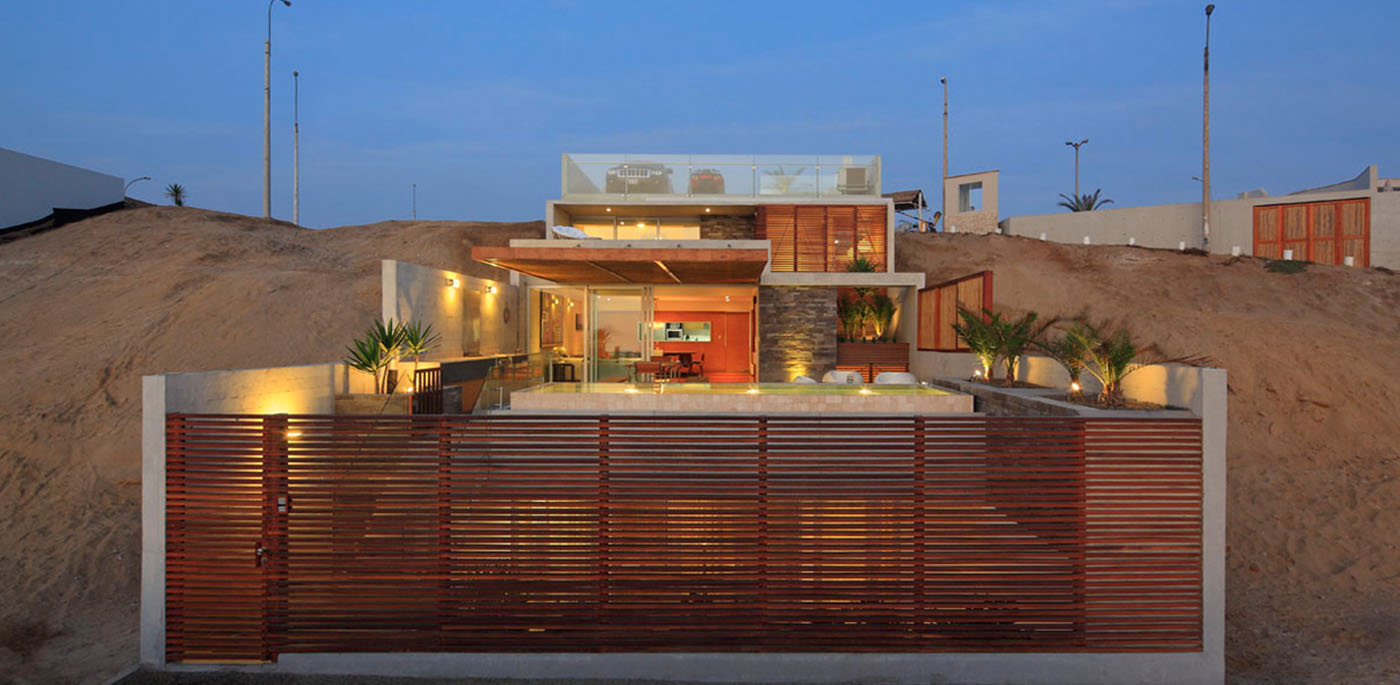 Proyecto Arquitectura Casa Punta Hermosa H22 en Perú